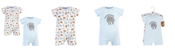 Touched by Nature Baby Boys and Girls Rompers, 2 Piece Set